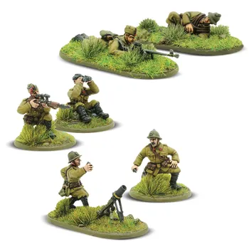 Миниатюра Warlord Games Bolt Action: Belgian Army Weapons Teams