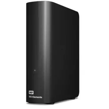 Внешний жесткий диск (HDD) Western Digital 6Tb Elements Desktop, 3.5", USB 3.0, черный (WDBWLG0060HBK-EESN)