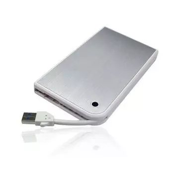 Внешний бокс AgeStar 1x 2.5" USB 3.0, белый (3UB2A14)