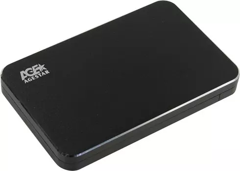 Внешний бокс AgeStar 1x 2.5" USB 3.0, черный (3UB2A18)