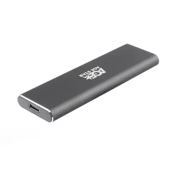 Внешний бокс AgeStar 31UBNV1C, 1xM.2 USB 3.2 Type-C, алюминий, серый