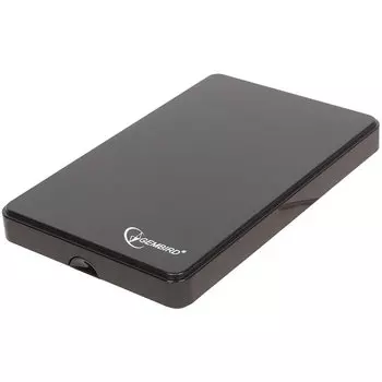 Внешний бокс Gembird 1x 2.5" USB 2.0, черный (EE2-U2S-40P)