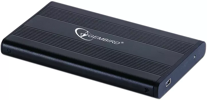 Внешний бокс Gembird EE2-U2S-5, 1x2.5" USB 2.0, черный (EE2-U2S-5)