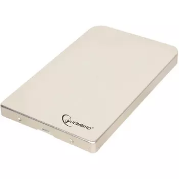 Внешний бокс Gembird 1x 2.5" USB 2.0, серебристый (EE2-U2S-41-S)