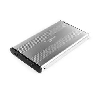 Внешний бокс Gembird EE2-U3S-5-S, 1x 2.5" USB 3.0, серебристый алюминий (EE2-U3S-5-S)