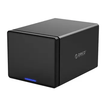 Внешний бокс Orico NS500RC3, 5x 3.5" USB 3.1 Type-C, черный (NS500RC3-BK)