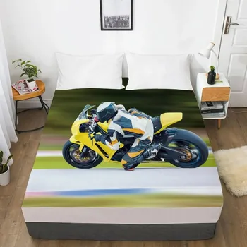 Автомобильная эластичная простыня с резинкой 150x200/180/200/160x200, наматрасник, чехол для кровати, 1 шт., кузов автомобиля 135x200 Deep 30cm