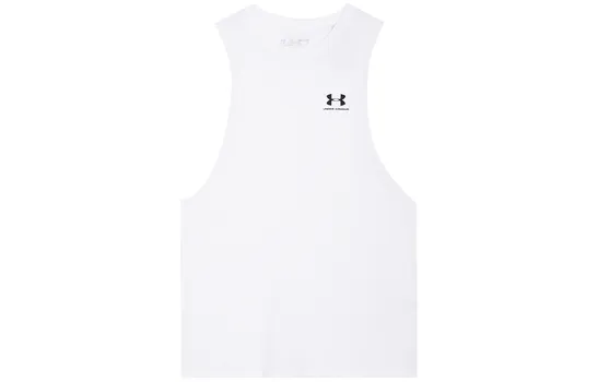 Спортивный майка мужская белый Under Armour, белый
