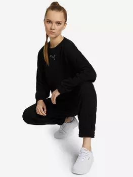 Костюм женский PUMA Loungewear Suit, Черный, размер 46-48