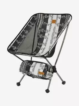 Кресло туристическое Naturehike YL08 складное, с рисунком, до 120 кг, Черный