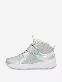 Кроссовки для девочек FILA Jaden Mid, Серебряный, размер 39