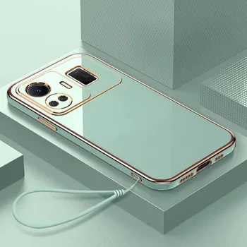 Для Realme GT Neo 5 Чехол Realme GT3 C55 C53 C51 Narzo N53 Narzo N55 Чехол для телефона Роскошное квадратное покрытие Противоударная задняя крышка Realme GT Neo 5