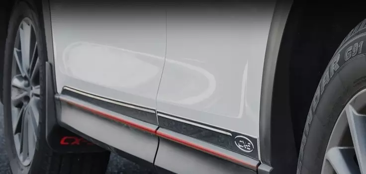 Защитные молдинги на низ дверей для MAZDA CX-5