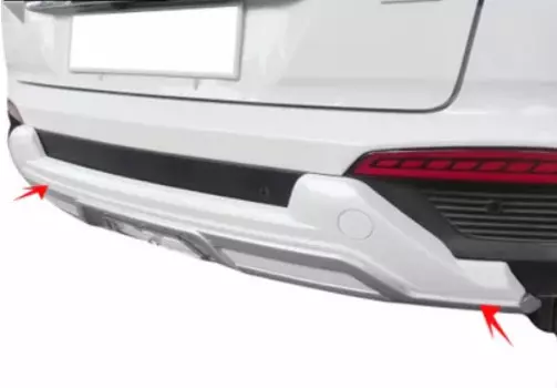 Защитные накладки на передний и задний бампер KMH для Hyundai Creta (Крета) (1G) 2016-, рест. 2020-