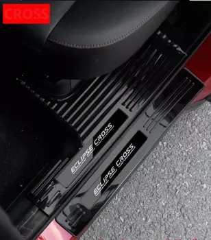 Защитные накладки на пороги для Mitsubishi Eclipse Cross 2017 -