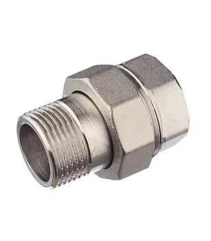 Американка прямая Valtec 1 ВР(г) х 1 НР(ш) латунная (VTr.341.N.0006)