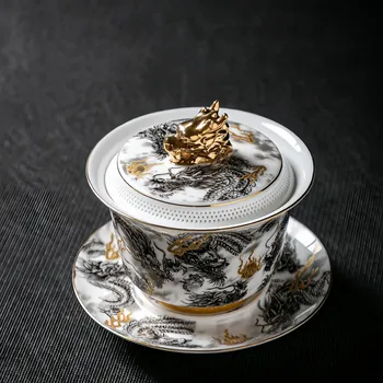 Керамическая чайная чашка Gaiwan JIANGXINSHE