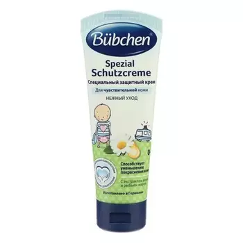Bubchen Специальный защитный крем, 75 мл (Bubchen, Уход за кожей в области подгузника)