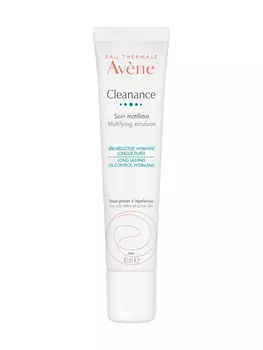Avene Матирующая эмульсия для жирной и проблемной кожи, 40 мл (Avene, Cleanance)