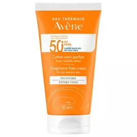 Avene Солнцезащитный крем SPF 50+ без отдушек, 50 мл (Avene, Suncare)