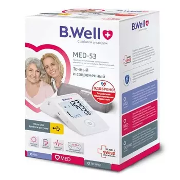 B.Well Автоматический тонометр B.Well MED-53 (B.Well, MED)