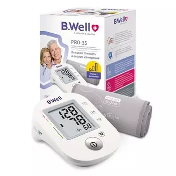 B.Well Автоматический тонометр PRO-35, манжета М (B.Well, PRO)
