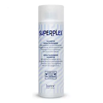 Barex Шампунь-бондер с кератиновыми аминокислотами Keratin Bonder Shampoo, 250 мл (Barex, Superplex)