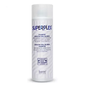Barex Шампунь для придания холодного оттенка Keratin Cool Blonde Shampoo, 250 мл (Barex, Superplex)