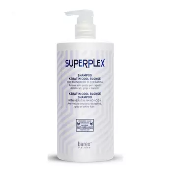 Barex Шампунь для придания холодного оттенка Keratin Cool Blonde Shampoo, 750 мл (Barex, Superplex)