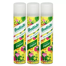 Batiste Комплект Tropical Сухой шампунь, 3 шт х 200 мл (Batiste, Fragrance)