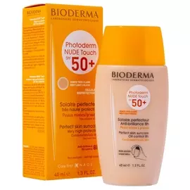 Bioderma Фотодерм Cолнцезащитный флюид с тоном SPF 50+, очень светлый оттенок, 40 мл (Bioderma, Photoderm)