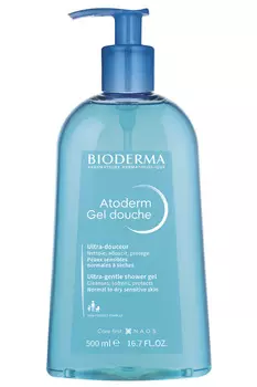 Bioderma Мягкий очищающий гель для душа, 500 мл (Bioderma, Atoderm)