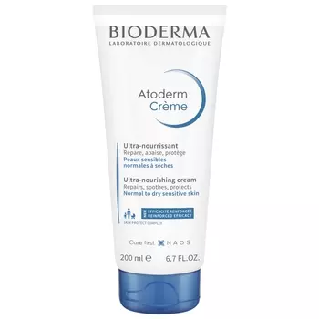 Bioderma Питательный увлажняющий крем для лица и тела, 200 мл (Bioderma, Atoderm) (Bioderma, Atoderm)