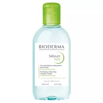 Bioderma Мицеллярная вода для жирной и проблемной кожи, 250 мл (Bioderma, Sebium)