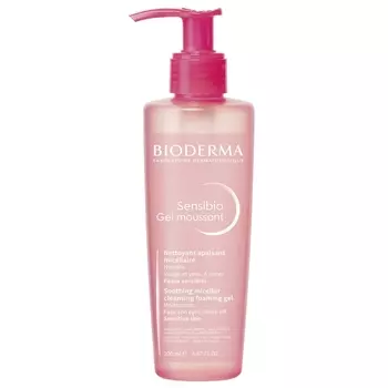 Bioderma Очищающий мицеллярный гель для чувствительной кожи, 200 мл (Bioderma, Sensibio)