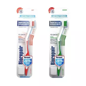 Biorepair Набор зубных щеток, 2 шт (Biorepair, Уход за зубами)