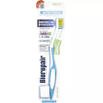 Biorepair Зубная щетка Curve Junior детская с 6 до 12 лет, 1 шт. (Biorepair, Уход за зубами)
