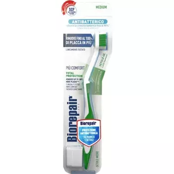 Biorepair Зубная щетка Curve Protezione Totale средней жесткости, 1 шт (Biorepair, Уход за зубами)