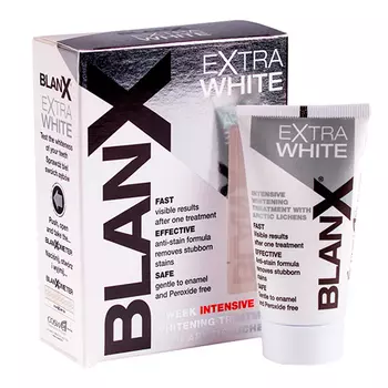 Blanx Интенсивно отбеливающая зубная паста ExtraWhite (Курсовое отбеливание), 50 мл (Blanx, Зубные пасты Blanx)