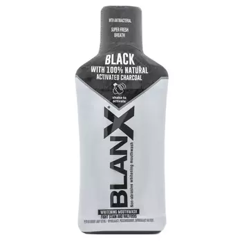 Blanx Ополаскиватель отбеливающий с углем, 500 мл (Blanx, Специальный уход Blanx)