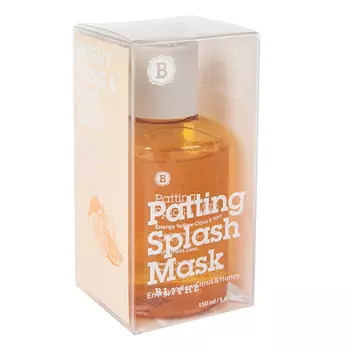 Blithe Сплэш-маска для сияния «Энергия цитрус и мед» Mask Energy Yellow Citrus &amp; Honey, 150 мл (Blithe, Patting Splash)