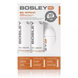 Bosley Система от выпадения для окрашенных волос Color Safe Starter Pack (Шампунь-активатор, 150 мл + Кондиционер, 150 мл + Несмываемый уход, 100 мл) (Bosley, BosRevive)
