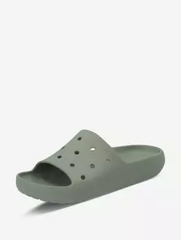 Шлепанцы мужские Crocs Classic Slide v2, Зеленый