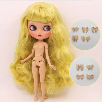 Кукла DBS Blyth № BL0577/42038 Зеленые волосы, загорелая кожа, надутый рот 1/6 BJD OB24 АНИМЕ ДЕВУШКА