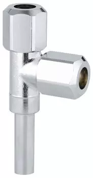 Тройник для угловых вентилей GROHE Eggemann, хром (41007000)