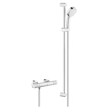 Термостат для душа GROHE Grohtherm 800 Cosmopolitan + Душевой гарнитур Tempesta Cosmopolitan, хром (34769000)