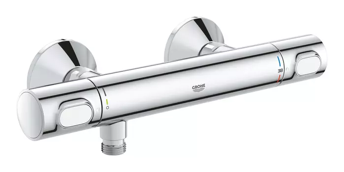 Термостат для душа GROHE Precision Flow, настенный монтаж, хром (34840000)