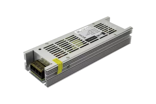 Блок питания для светодиодов 220/12V 200W, IP20, компактный (узкий)