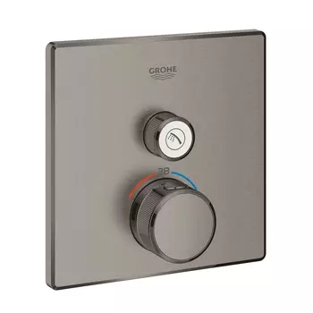 Термостат GROHE Grohtherm SmartControl для встраиваемого монтажа на 1 выход, темный графит матовый (29123AL0)