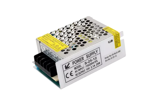 Блок питания для светодиодов 220/12V 25W, IP20 сетка